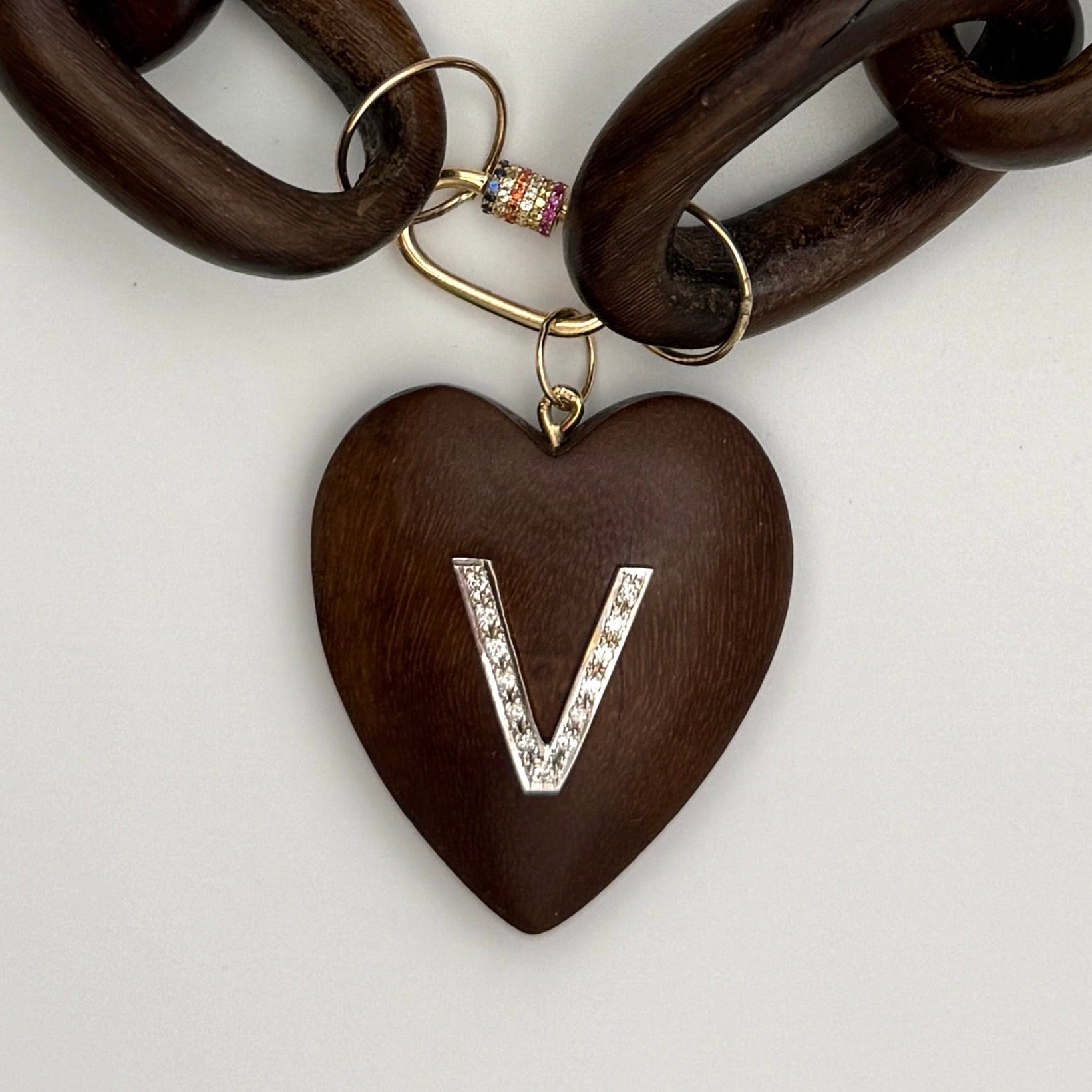 Wooden Heart – Jennifer Creel Jewelry