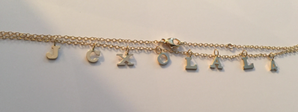 Initial Necklace (Customizable)