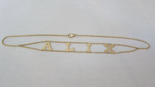 Load image into Gallery viewer, 14k &quot;Gold Caught in the Middle&quot; Choker (Customizable)
